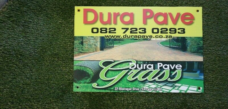 &#34;Ditch the bumps and rough patches - Dura Pave offer seamless artificial grass solutions!&#34;