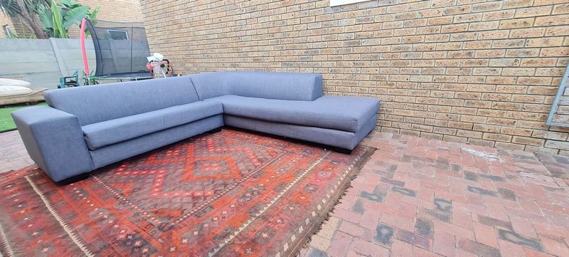 Grey Coricraft corner couch 2.8m x 2.8m