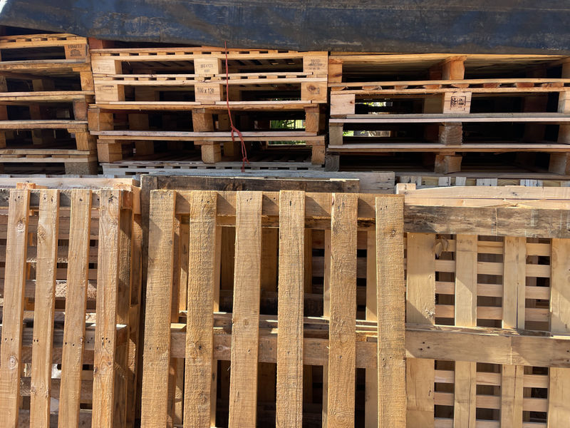 Wooden pallets