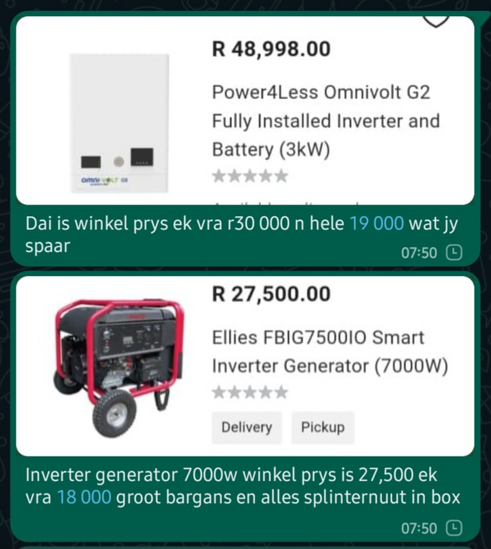 Generators - Ad posted by Eugene1212 Tere