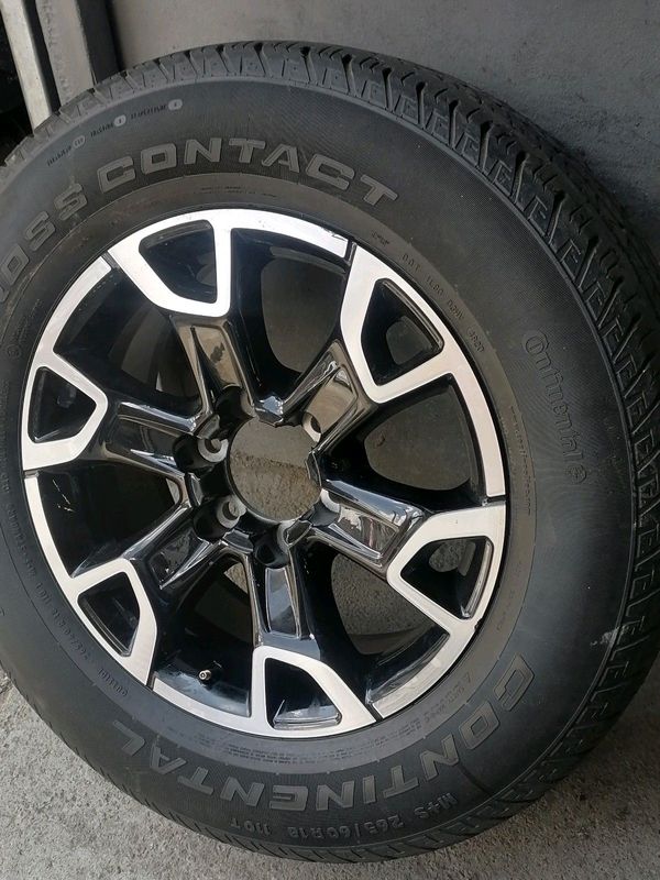 Toyota Legend 50 Mag Rim (WITH USED TYRE)