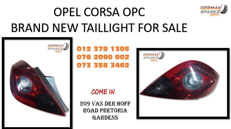 OPEL CORSA OPC NEW TAILLIGHT FOR SALE