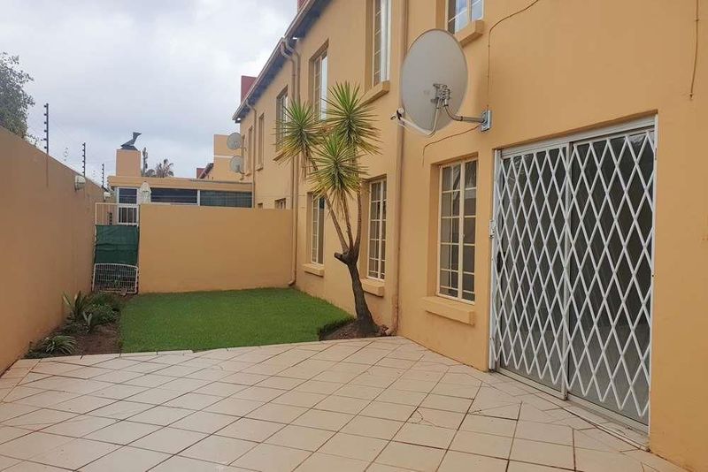 Ground floor apartment with small private garden, secure complex