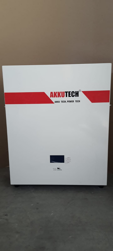 Akkutech 5.12kwh 51.2v LifePo4-Lithium-Ion-Battery