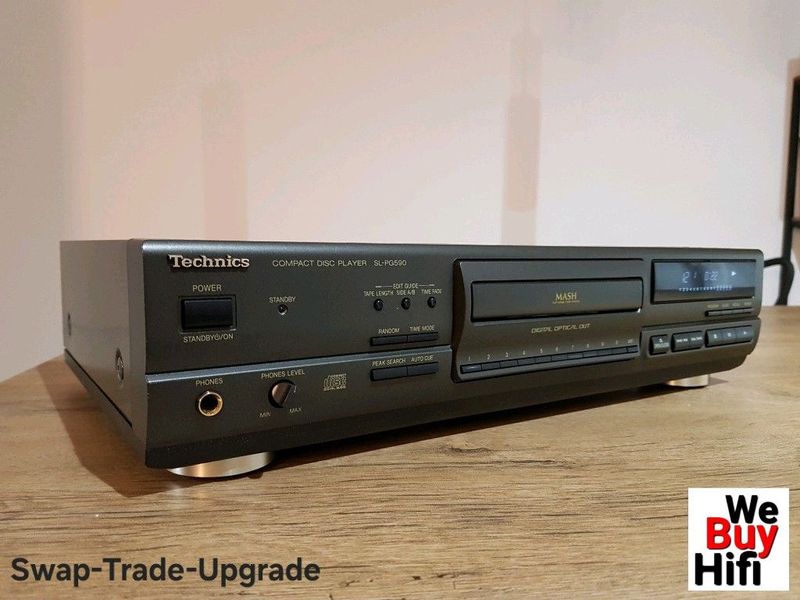 Technics SL-PG590 Compact Disc Player - 3 MONTHS WARRANTY (WeBuyHifi)