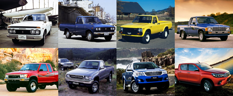 TOYOTA HILUX WANTED (1982-2014)