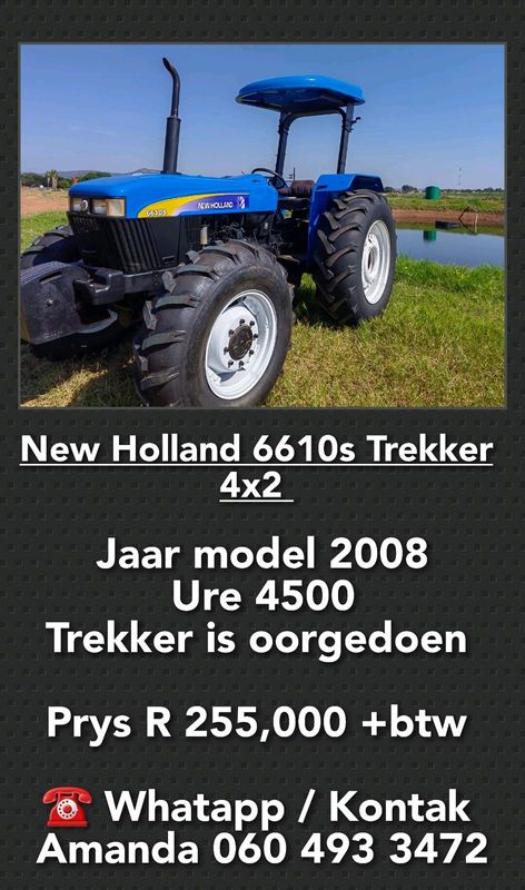 New Holland 6610s Trekker 4x2