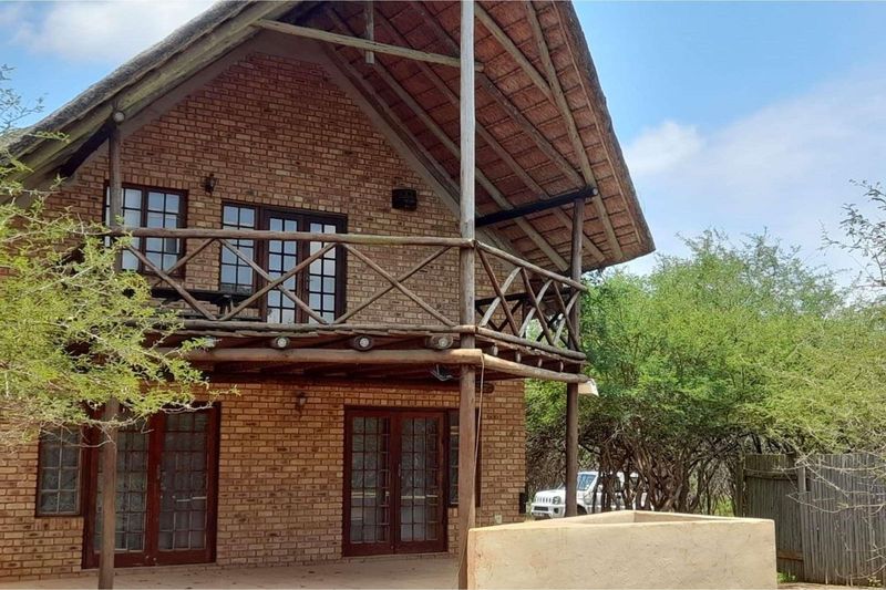 Family home overlooking park land for sale in Marloth Park