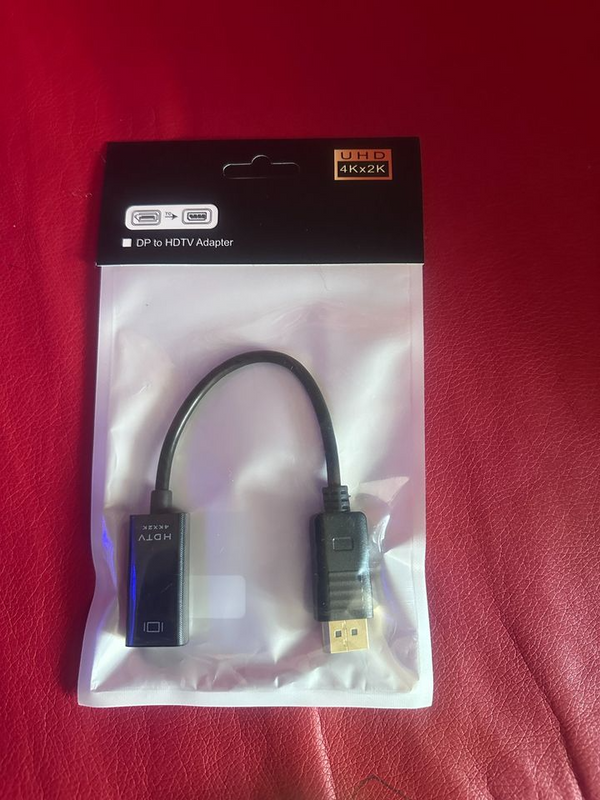 High-Quality 4k Display Port Male To HDMI Female Adapter