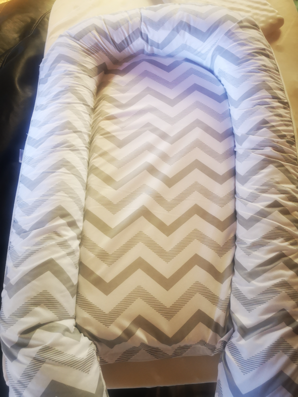 Camping cot and co sleeping pillow