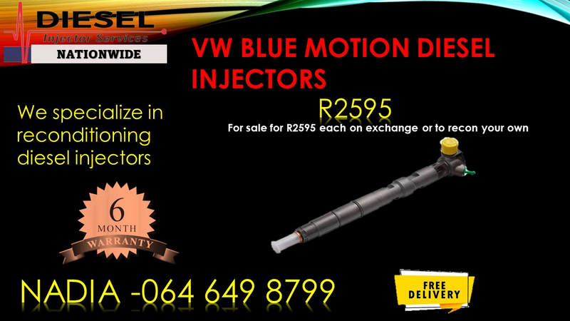 Volkswagen Blue Motion diesel injectors for sale
