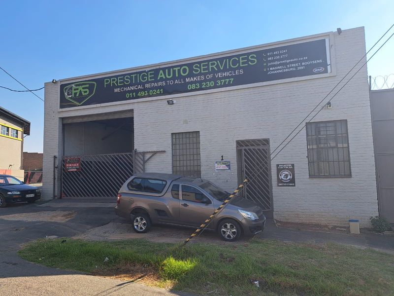 Dynamic Workshop For Sale | Booysens