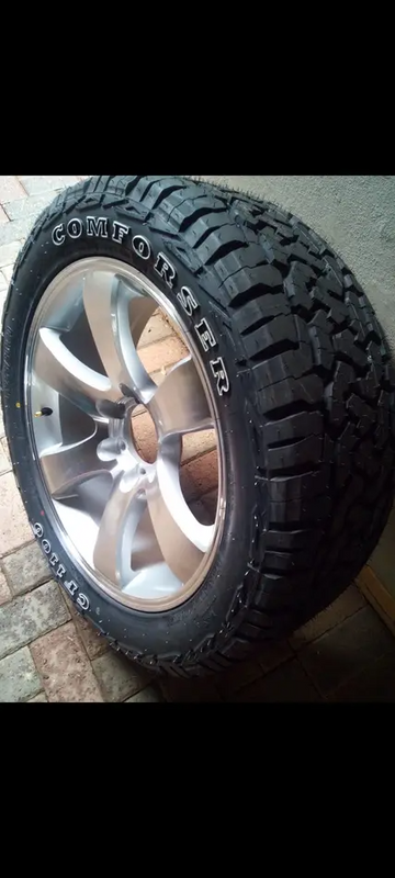 New 20&#34; Toyota Prado wheels, 6 holes, 6x139pcd.