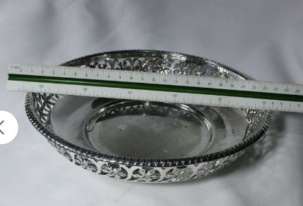 SILVER PLATED DISH ENGLAND