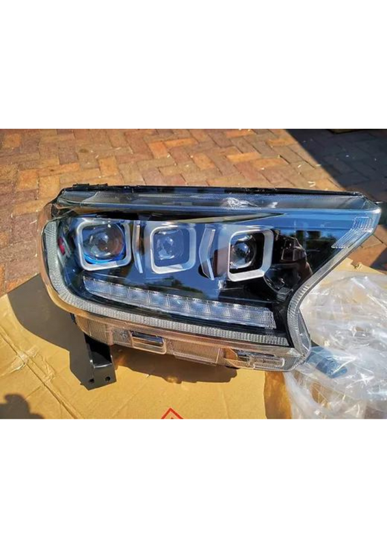 Ford Ranger Triple LED Projector Headlights 2015-on