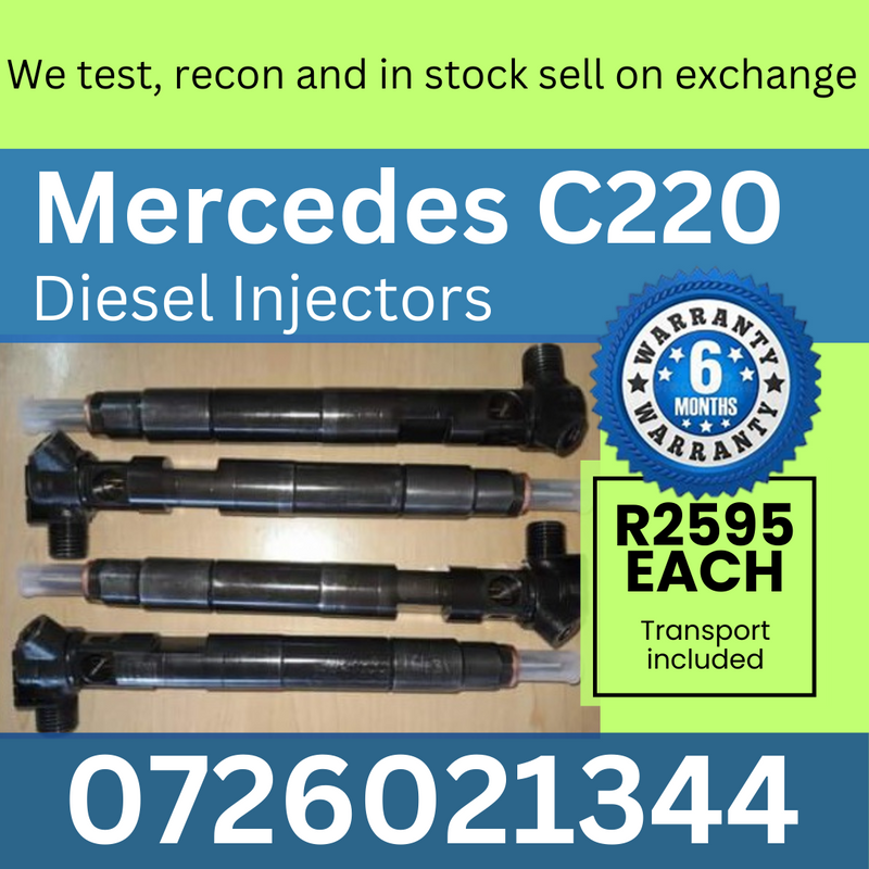 Mercedes C220 diesel injectors for sale
