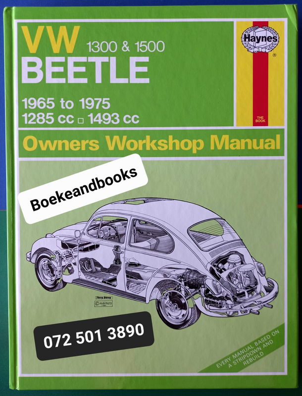 VW Beetle - 1965 To 1975 - Owners Workshop Manual - Haynes - 1300 &amp; 1500 - 039.