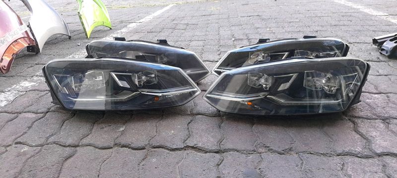 VW POLO 7 TSI HEADLIGHT