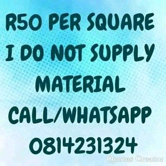 SKILLED PAVER AVAILABLE...081...4231...324