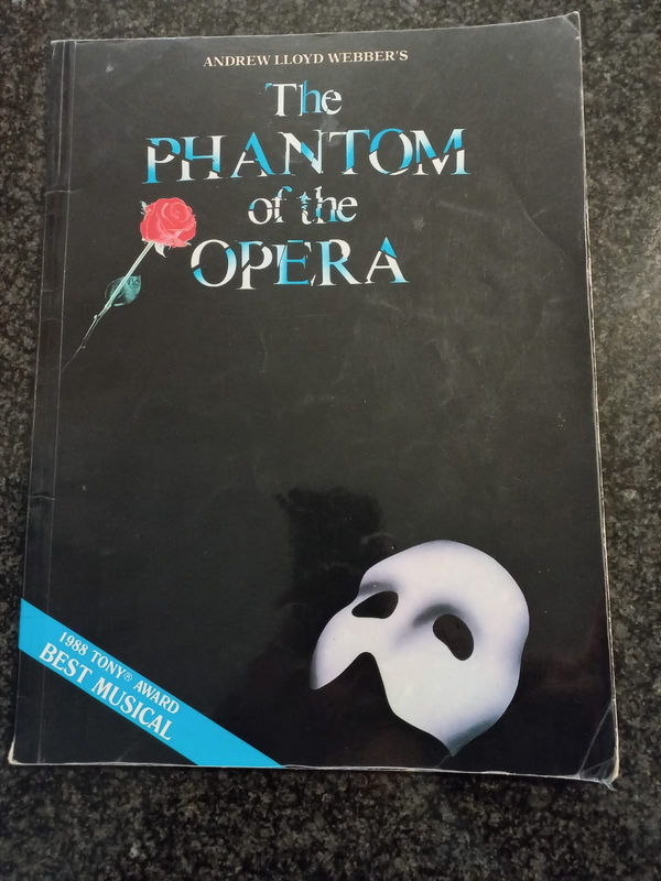 Phantom of the Opera program Her Majesty&#39;s Theatre London