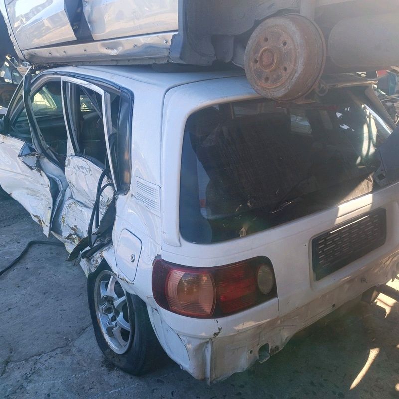 Toyota tazz 1.3L stripping for spares