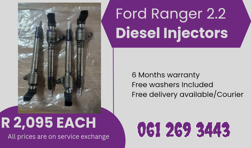 Ford Ranger 2.2 Diesel Injectors for sale