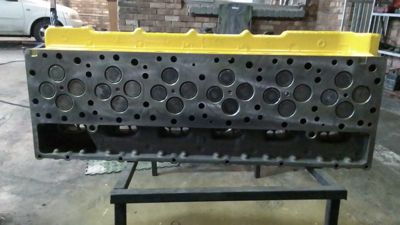 Reconditioned truck cylinder heads