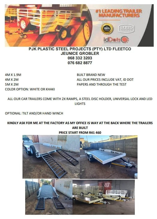 CAR TRAILERS FOR SALE