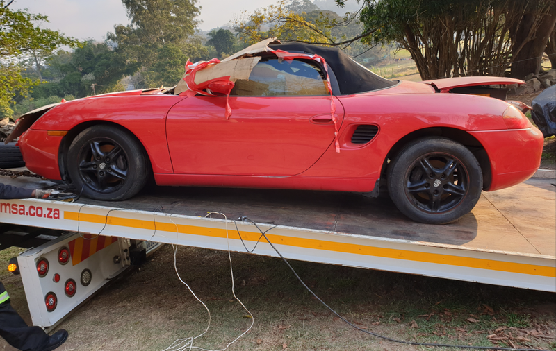 1997 Porsche 986 Boxster 2.5 tiptronic stripping for parts