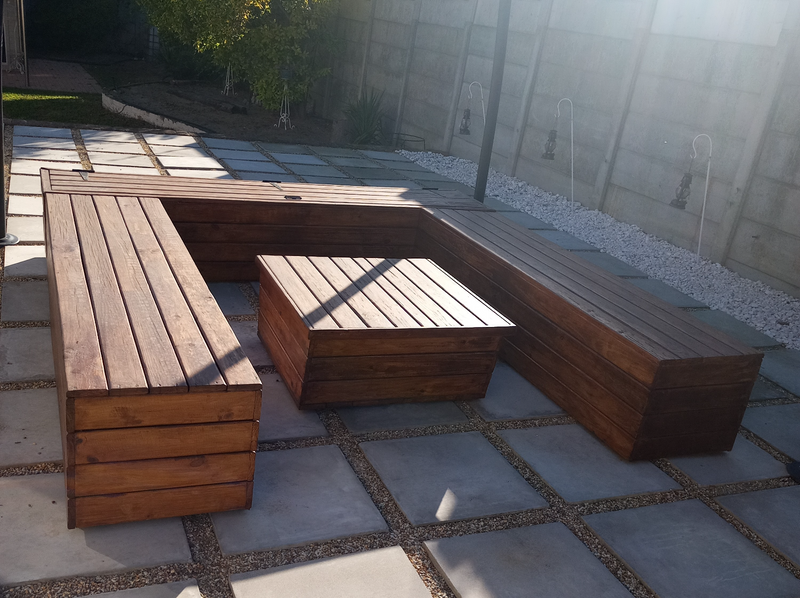 Benches &amp; Coffee Table