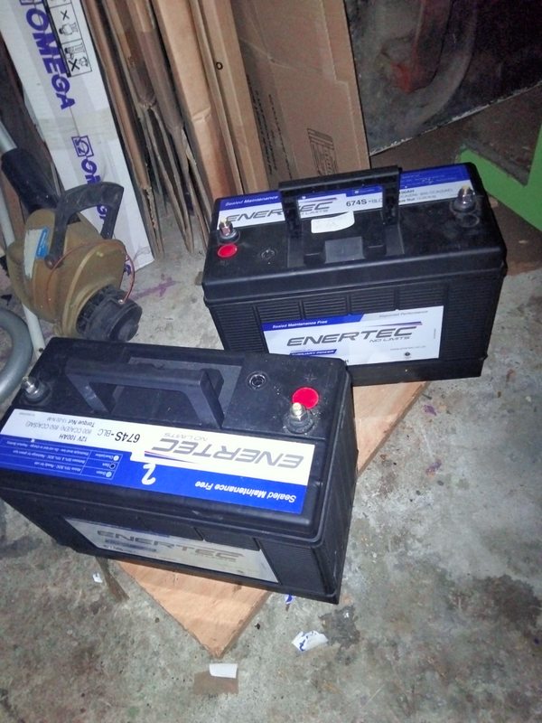 Batteries Enertec 100ah 674 S  12 V