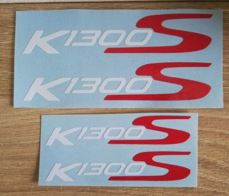 BMW K1300S decals stickers vinyl cut graphics set