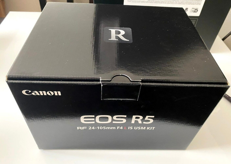 Canon EOS R5 Camera with RF 24-105mm Lens