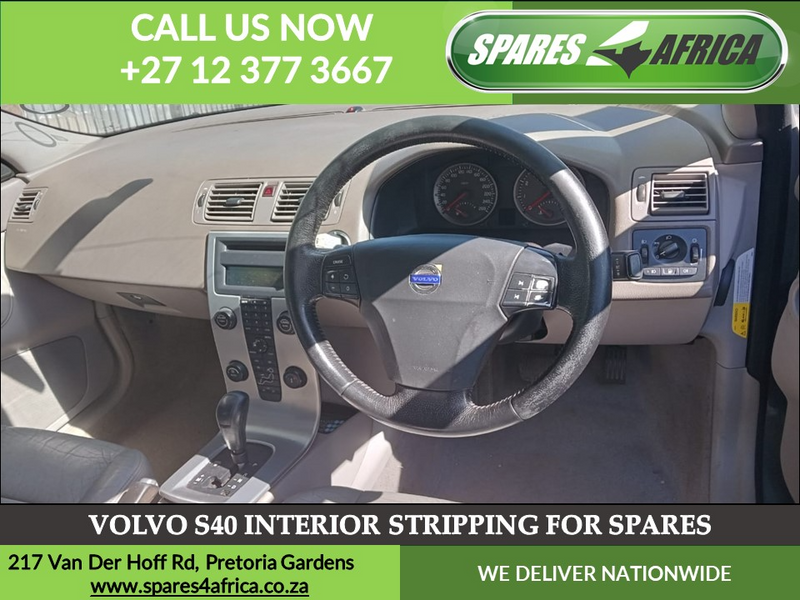 Volvo S40 interior stripping for spares