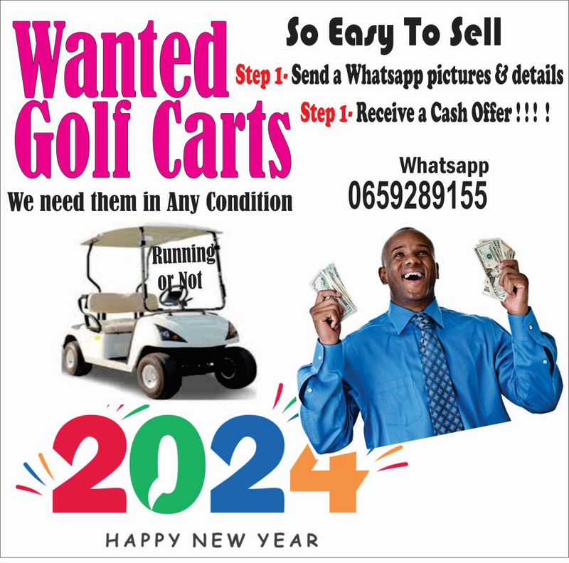 Golf Carts Wanted running or Not