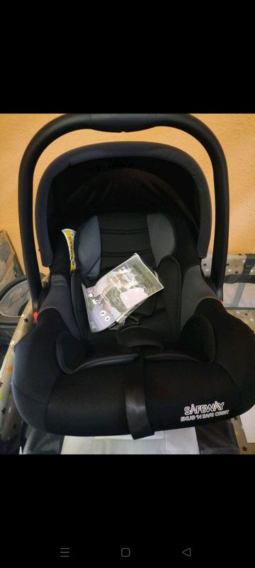 Black Safeway Baby Car Seat