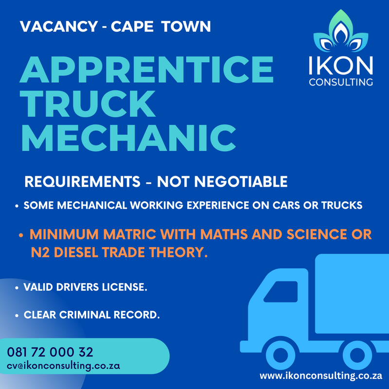 DIESEL MECHANIC APPRENTICESHIP - TRUCKS