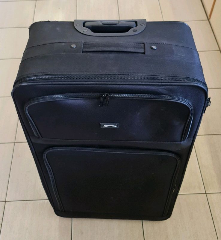 Large Slazenger Travel Trolley Suitcase Soft 2nd