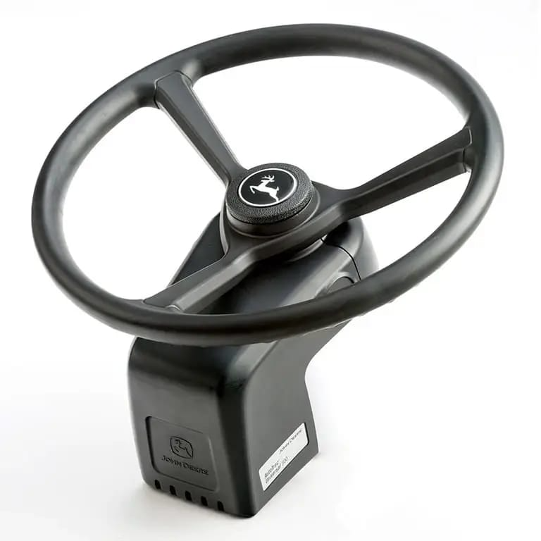 John Deere ATU 300 Universal Steering Wheel &#43; Connection Harness For Sale (009678)