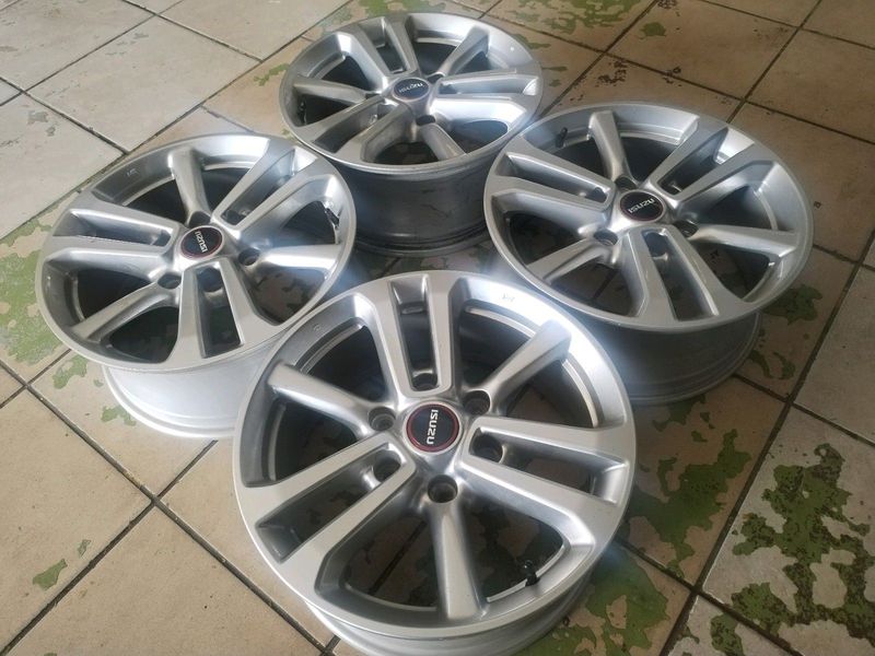 17Inch ISUZU DMAX Magrims 6Holes A Set Of Four On Sale.
