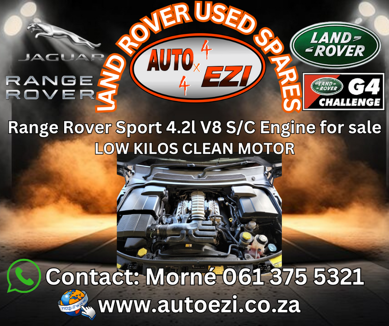 Range Rover Sport S/C V8 4.2l Motor for sale