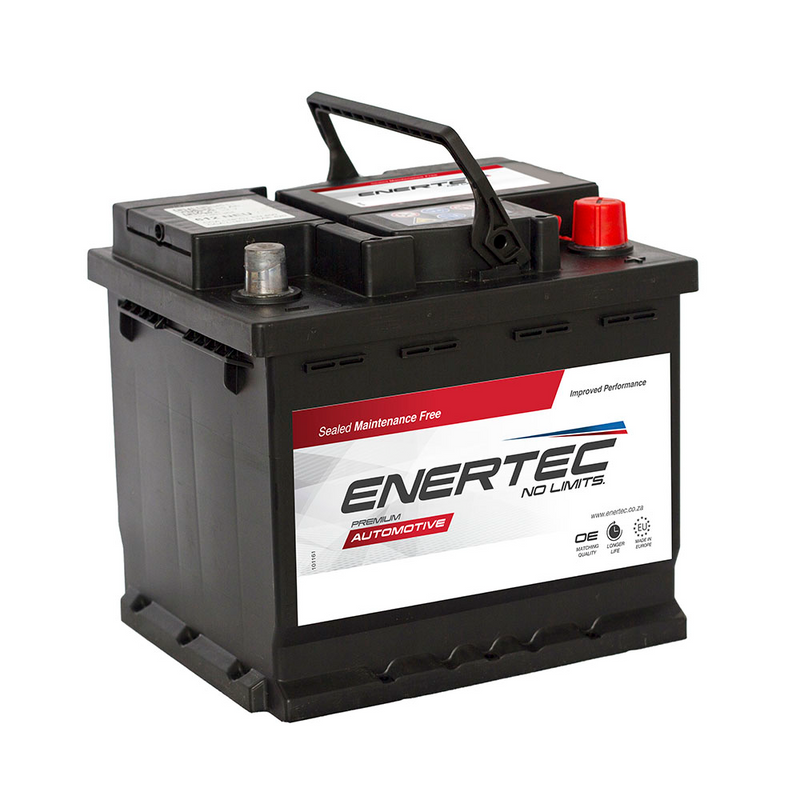 Enertec 619HC/618HC/617HC 12v 44ah 440/460CCA RHP Car Battery