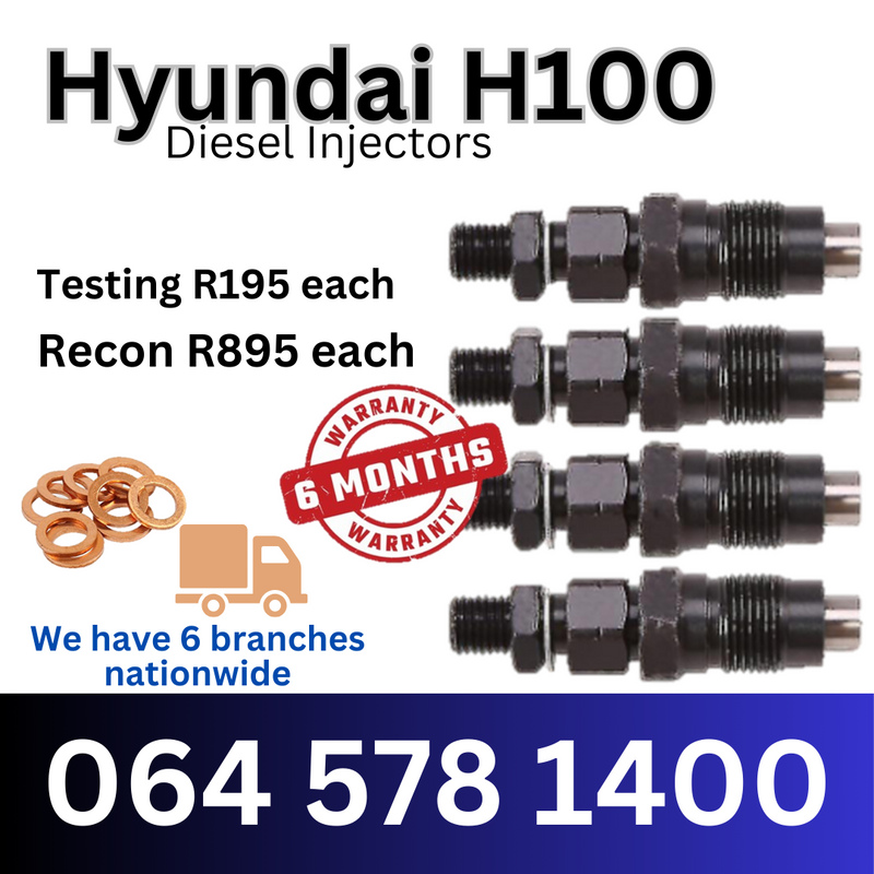 Hyunda H100 Diesel Injectors for sale