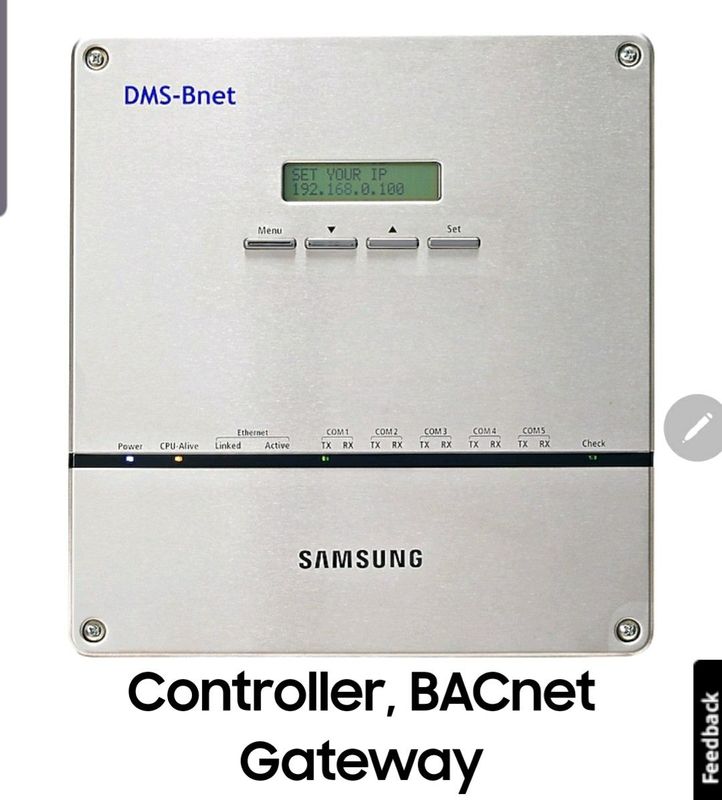 Samsung BACnet gateway
