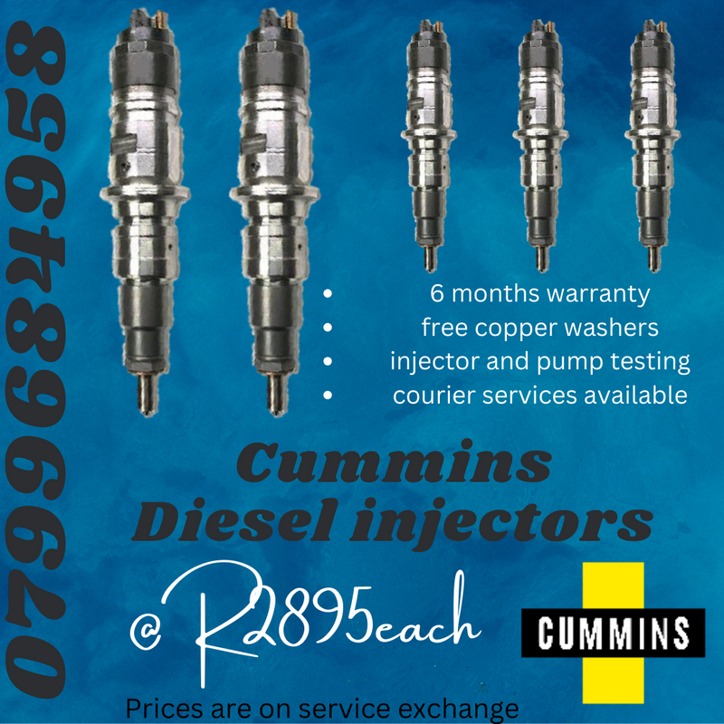 CUMMINS DIESEL INJECTORS/ WE RECON AND SELL ON EXCHANGEA