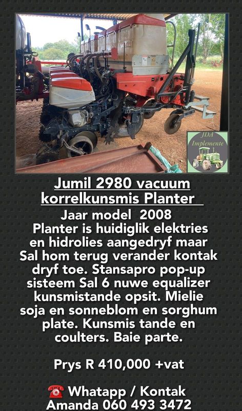 Jumil 2980 vacuum korrelkunsmis planter