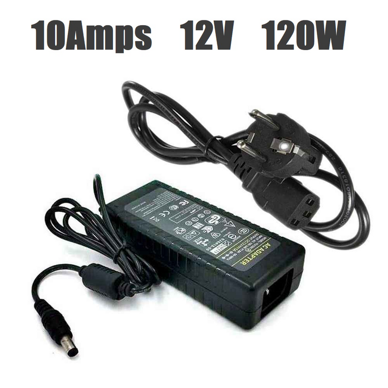 AC to DC Adapter Power Supply Unit / Transformer. Waterproof Type 120W 12V 10A. Brand New Products.