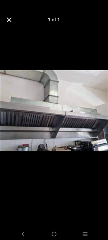 Extractor canopy fan installation  maintenance and Electrical installation maintenance