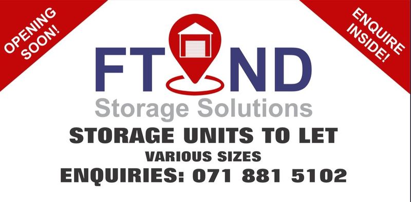Self Storage units available as of today!