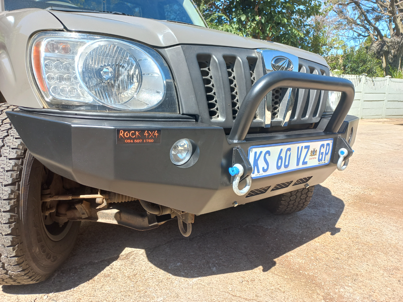 Mahindra Scorpio Steel Replacement Bumpers ( 2006 - 2016 models only )
